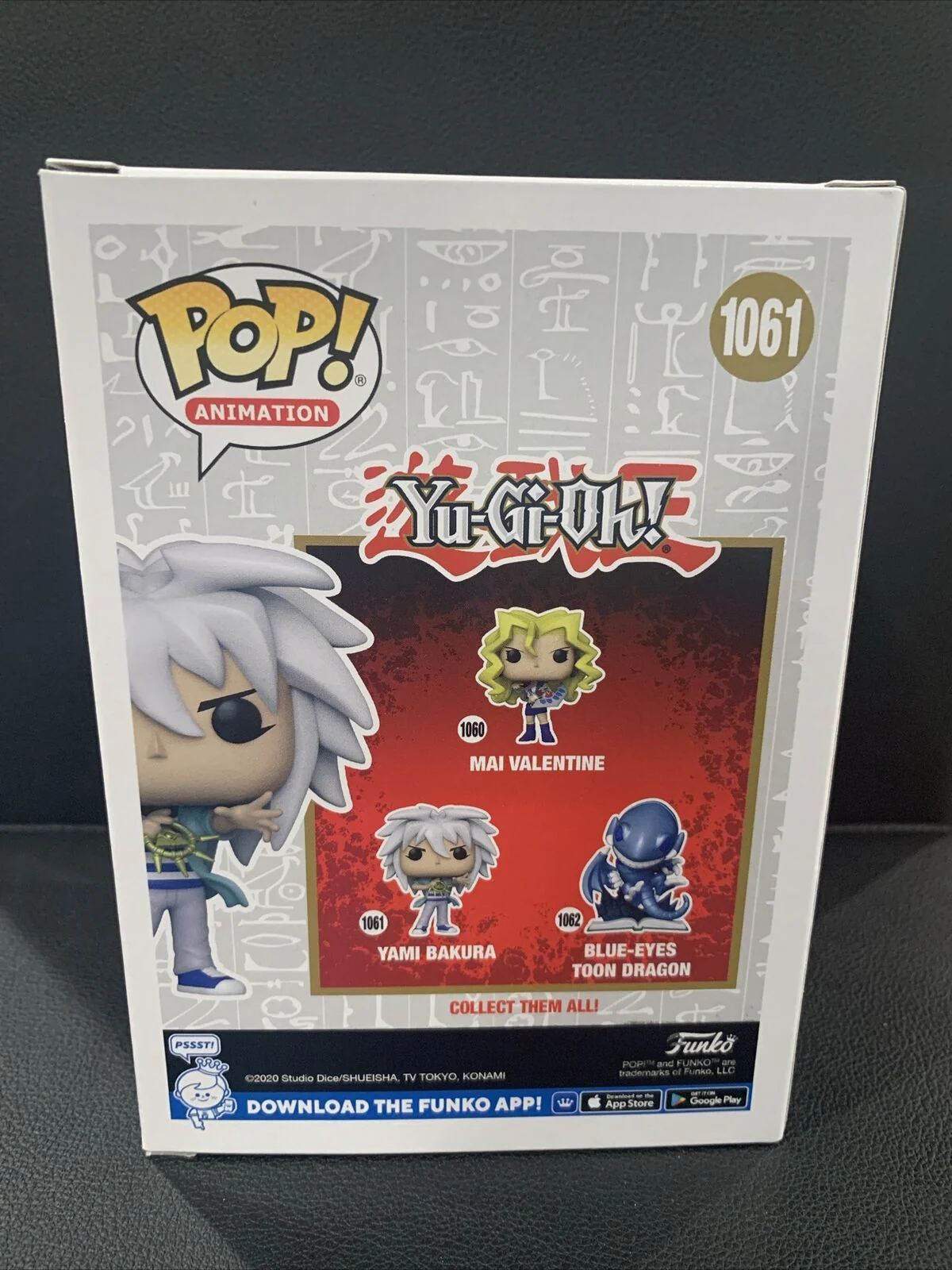 Funko PoP! Yu-Gi-Oh! Yami Bakura #1061 25th Anniversary Ted Lewis Autographed - Image 3